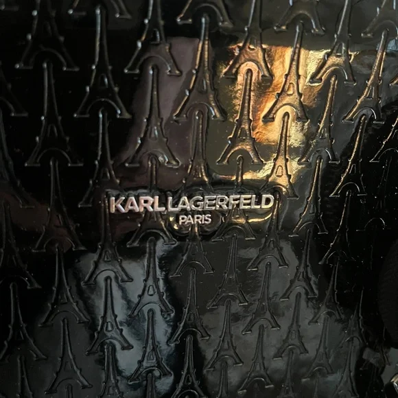 Karl Lagerfeld Tote Paris Patent Leather - Picture 9 of 10